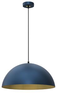 BETA NAVY BLUE/GOLD viseća lampa 1xE27 45cm