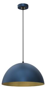 BETA NAVY BLUE/GOLD viseća lampa 1xE27 35cm