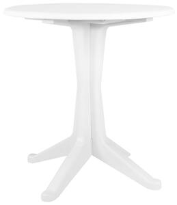 VidaXL Vrtni stol bijeli 70 cm plastični