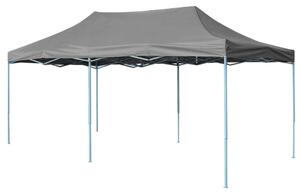 VidaXL Sklopivi šator za zabave 3 x 6 m antracit