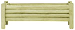 VidaXL Povišena vrtna gredica od impregnirane borovine 120x40x42 cm