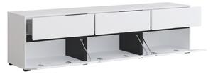 TV stol Austin BC102Bijela, Crna, 180x48x40cm