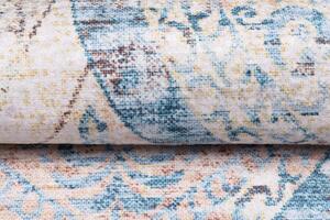 Moderan tepih u smeđim nijansama sa suptilnim uzorkom Širina: 80 cm | Duljina: 150 cm