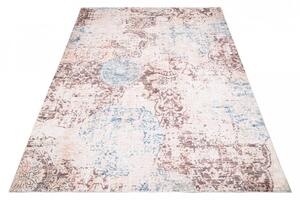 Trendi tepih u smeđim nijansama sa suptilnim uzorkom Širina: 140 cm | Duljina: 200 cm
