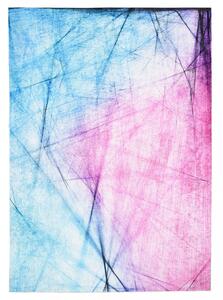 Plavi i ružičasti apstraktni trend tepih Širina: 160 cm | Duljina: 230 cm