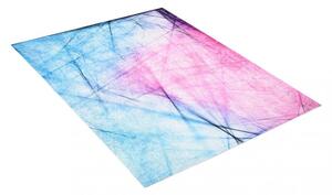Plavi i ružičasti apstraktni trend tepih Širina: 80 cm | Duljina: 150 cm