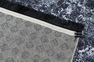 Crni trendi tepih s apstraktnim uzorkom Širina: 160 cm | Duljina: 230 cm