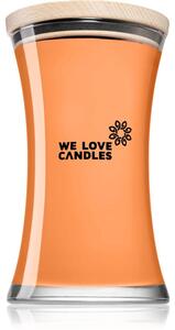 We Love Candles Basic Rhubarb & Lily mirisna svijeća s drvenim fitiljem 700 g