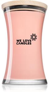 We Love Candles Basic Basket of Tulips mirisna svijeća s drvenim fitiljem 700 g