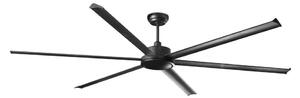 FARO 34207 - Stropni ventilator ROTTERDAM XXL crna pr.250 cm + daljinski upravljač