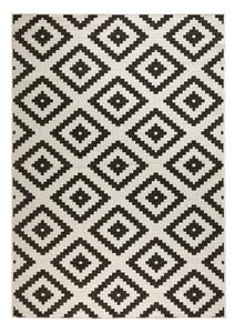 Krem-crni vanjski tepih NORTHRUGS Malta, 120 x 170 cm
