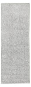 Svijetlosiva staza Hanse Home Pure, 80 x 400 cm