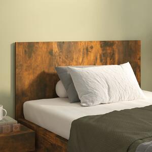 VidaXL Uzglavlje za krevet boja dimljenog hrasta 120x1,5x80 cm drveno