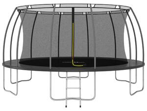 VidaXL Set trampolina okrugli 488 x 90 cm 150 kg