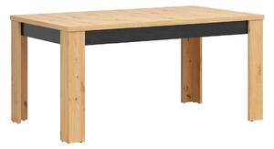 Zondo Blagovaonski stol Ostia STO/7/16 (hrast artisan + hrast crni) (za 6 do 8 osoba). 1025966