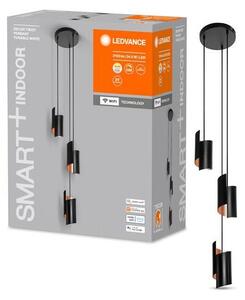 Ledvance - LED Prigušivi luster na sajli SMART+ DECOR 3xLED/8W/230V crna Wi-Fi