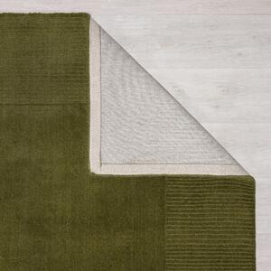 Zeleni vuneni tepih 160x230 cm – Flair Rugs