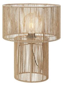 Stolna lampa u prirodnoj boji sa sjenilom od jute (visina 38 cm) Soga – Markslöjd