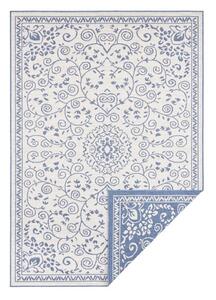 Plavo-krem vanjski tepih NORTHRUGS Leyte, 120 x 170 cm