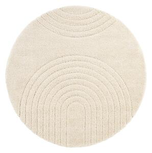 Kremasti bijeli tepih Mint Rugs Norwalk Fergus, ø 160 cm