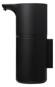 Crni samodržeći automatski plastični dozator za sapun 260 ml Fineo - Blomus