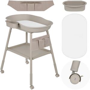 Lionelo Rosie stol za prematanje s podlogom, beige sand