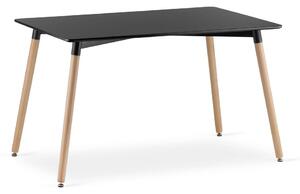 Moderan blagovaonski stol u crnoj boji