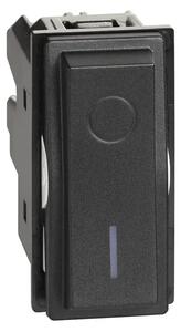 LNOW PREKIDAČ DVOPOLNI/16A/250V/CRNI KG4002