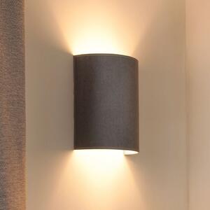 Zidna lampa Semi Circle, Soro, siva, E27
