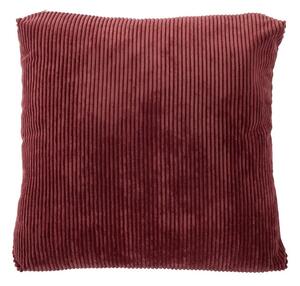Crveni ukrasni jastuk Tiseco Home Studio Ribbed, 60 x 60 cm