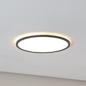 LED panel Aqua, Ø 40 cm, crni, metal/plastika, CCT dim
