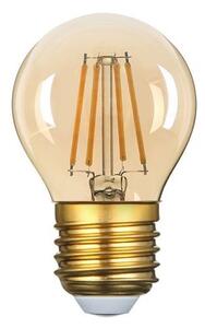 LED žarulja G45 E27 4W filament Golden glass dimabilna