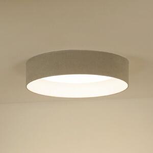 LED stropna svjetiljka Plafon, Soro svijetlo siva, Ø 45 cm, 3 stupnja dim