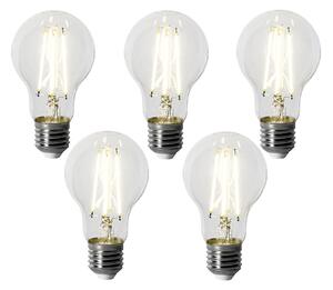 Set od 5 E27 prigušivih LED žarulja A60 6W 500 lm 4000K