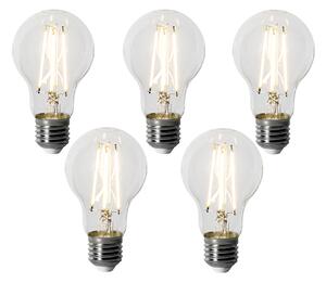 Set od 5 E27 prigušivih LED žarulja A60 6W 500 lm 3000K