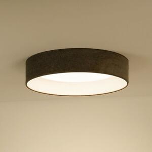 LED stropna svjetiljka Plafon, kabel tamno siva, Ø 45 cm 3-stupanjska dim
