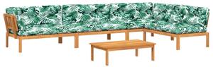 VidaXL 5-dijelna set vrtnih sofa od paleta s jastucima od drva bagrema