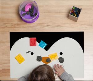 Podmetač za stol Little Nice Things Penguin, 55 x 35 cm