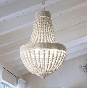 Ideal Lux - Luster na lancu MONET 5xE14/40W/230V pr. 40 cm konoplja/bijela