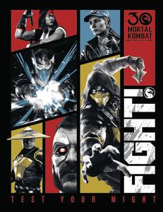 Umjetnički plakat Mortal Kombat 1, (26.7 x 40 cm)