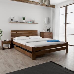 Krevet PARIS povišen 160 x 200 cm, hrast Podnica: Bez podnice, Madrac: Madrac Coco Maxi 19 cm