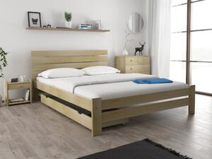 Krevet PARIS povišen 140 x 200 cm, borovo drvo Podnica: Sa lameliranom podnicom, Madrac: Bez madraca