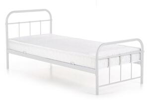 Krevet Houston 1383 Jednostruki, Bijela, 90x200, Metal, Basi a doghePodnice za krevet, 94x209x93cm