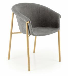Stolica Houston 1405Siva, 80x59x56cm, Tkanina, Metalne, BraccioliNasloni za ruke