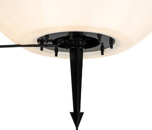 Moderna vanjska svjetiljka bijela 56 cm IP65 - Nura