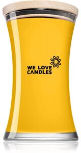 We Love Candles Basic Melon & Honey mirisna svijeća s drvenim fitiljem 700 g