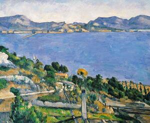 Reprodukcija L'Estaque, View of the Bay of Marseilles, Paul Cezanne