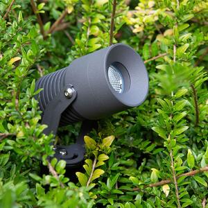 EVN Merlo LED vrtni reflektor s podnim šiljkom, 3000K, 10W, Crno, Metal