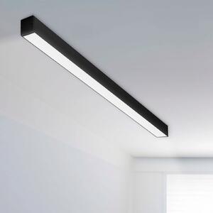 The Light Group SLC LED svjetlosna traka CLICK, crna, 112 cm, CCT, DALI, IP20, prigušiva, Crno, Dnevni boravak/blagovaonica, Aluminij