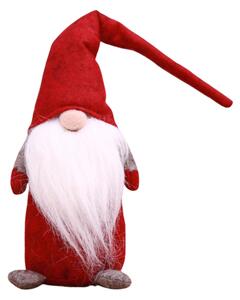 Božićni patuljak HAPPY GNOME 44 cm, crveni